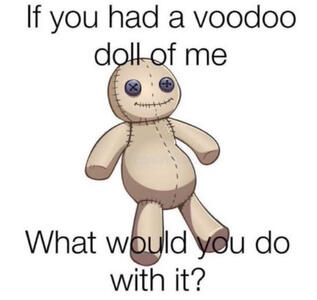 Voodoo doll 💚